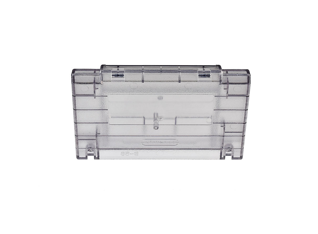 Super Nintendo [SNES] Game Cartridge Shell [Non FX] [Clear Smoke] [With Logo]