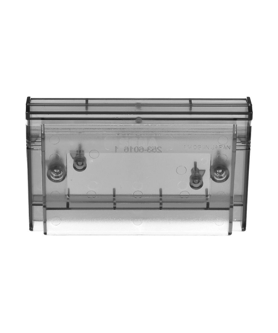 Sega Master System Cartridge Shell [Clear Smoke] [With Logo]