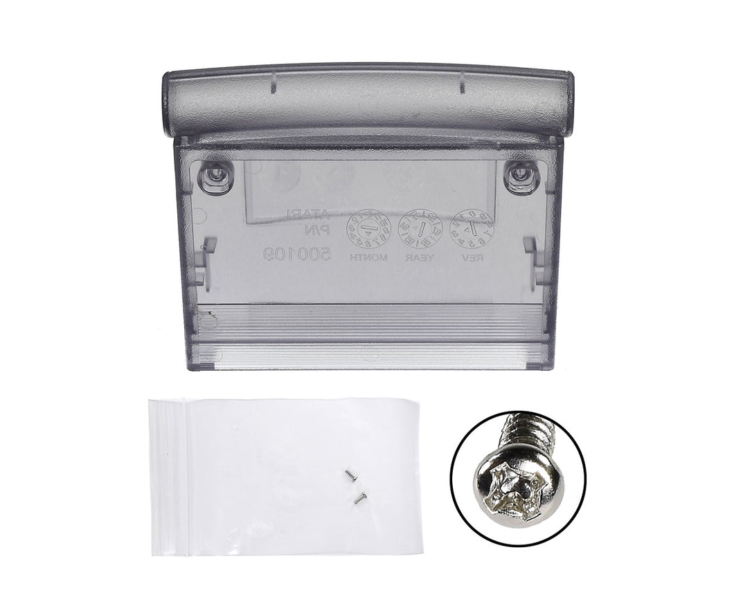 Game Cartridge Shell [Clear Smoke] for Atari Jaguar