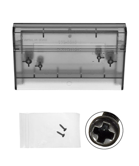 Sega Master System Cartridge Shell [Clear Smoke] [With Logo]