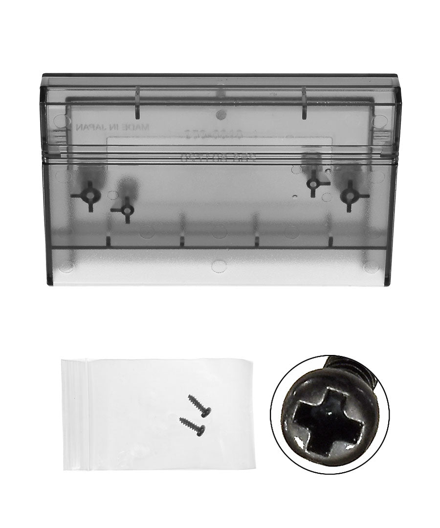 Sega Master System Cartridge Shell [Clear Smoke] [No Logo]