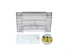 Load image into Gallery viewer, Super Nintendo [SNES] Game Cartridge Shell [Non FX] [Clear Smoke] [No Logo]
