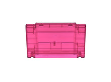 Load image into Gallery viewer, Super Nintendo [SNES] Game Cartridge Shell [Non FX] [Clear Red]