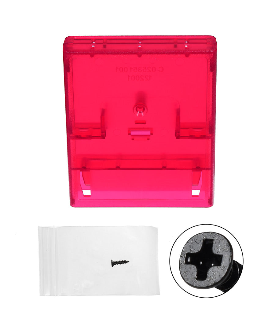 Game Cartridge Shell [Transparent Red] for Atari 7800