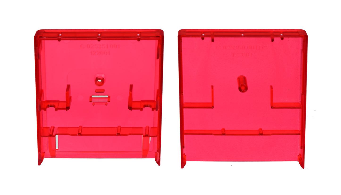 Game Cartridge Shell [Transparent Red] for Atari 7800