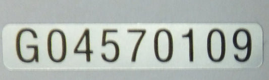 GameBoy Original & GameBoy Play it Loud Console Serial Label [No Barcode]