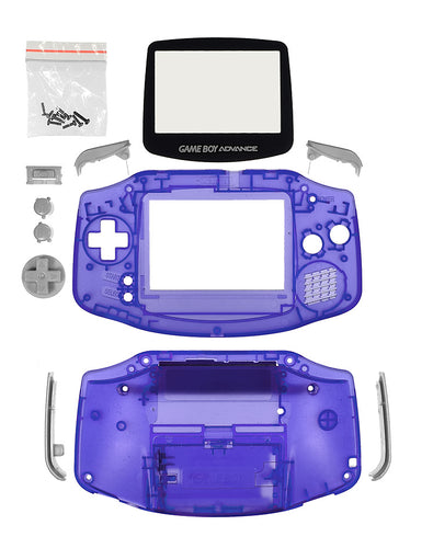 GameBoy Advance System Shell [Clear Grape]