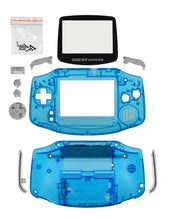 Load image into Gallery viewer, GameBoy Advance System Shell [Glow in the Dark, Blue]