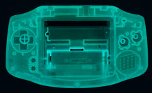 Load image into Gallery viewer, GameBoy Advance System Shell [Glow in the Dark, Green]