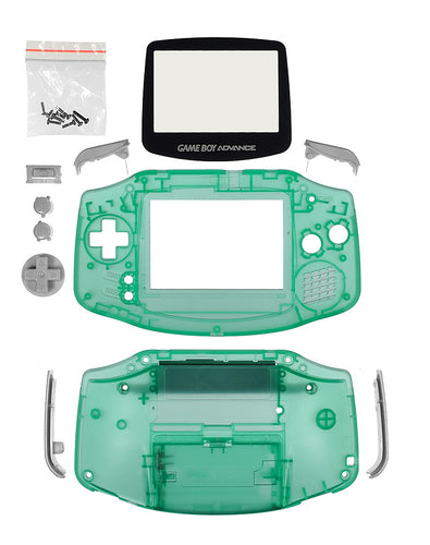 GameBoy Advance System Shell [Glow in the Dark, Green]