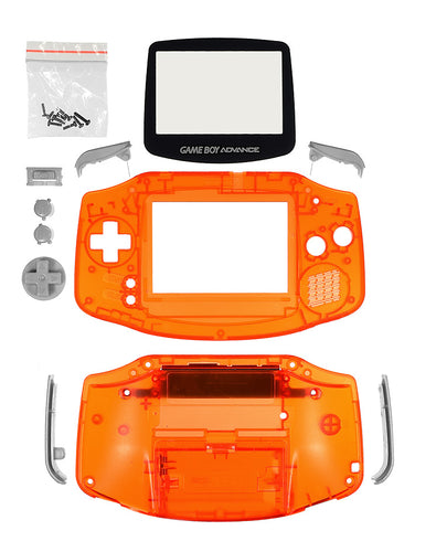 GameBoy Advance System Shell [Clear Red]