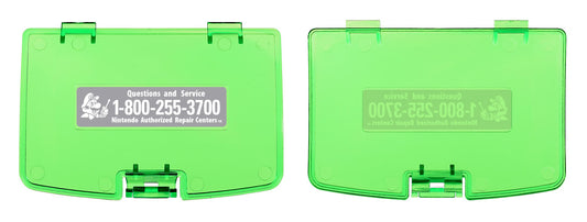 Game Boy Color Battery Lid — Clear (Hoskbrew)