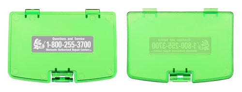 GameBoy Color Battery Lid [Clear Green]