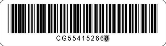 GameBoy Color Console Barcode Label