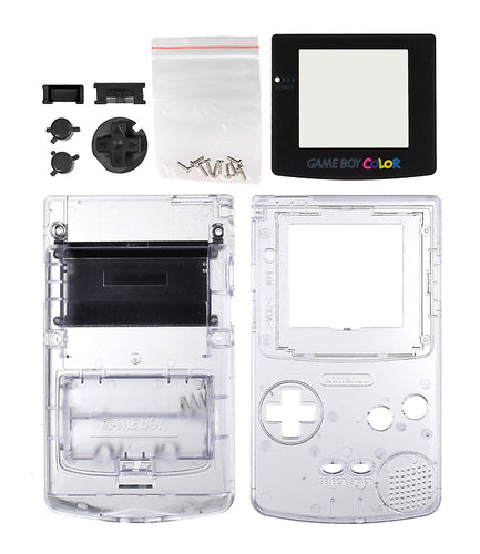 GameBoy Color System Shell [Clear]