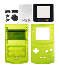 Load image into Gallery viewer, GameBoy Color System Shell [Glow in the Dark, Yellow]