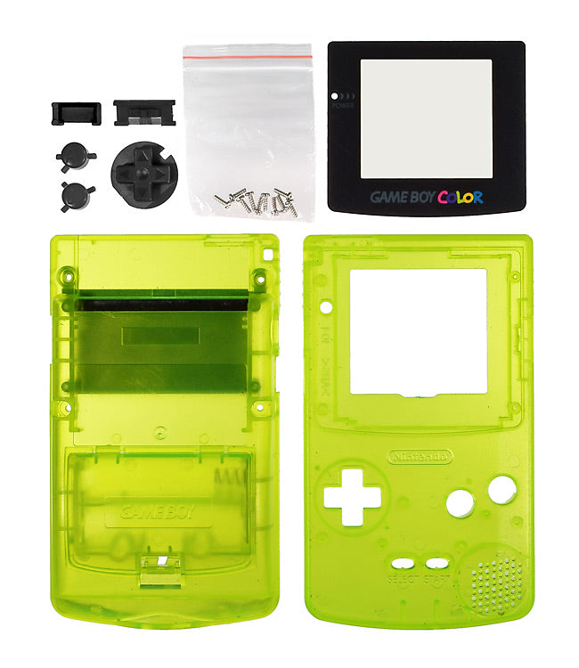 GameBoy Color System Shell [Glow in the Dark, Yellow]