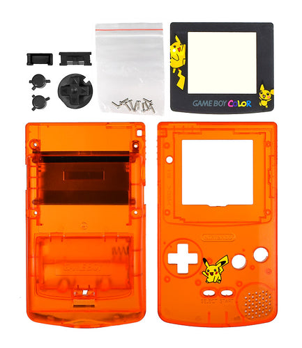 GameBoy Color System Shell [Pokémon Clear Orange]