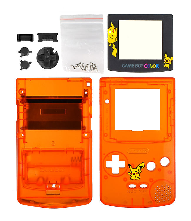 GameBoy Color System Shell [Pokémon Clear Orange]