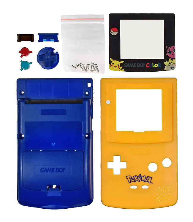 GameBoy Color System Shell [Pokémon Yellow/Blue]