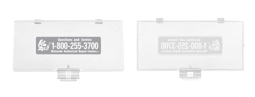 GameBoy Pocket Battery Lid [Clear]