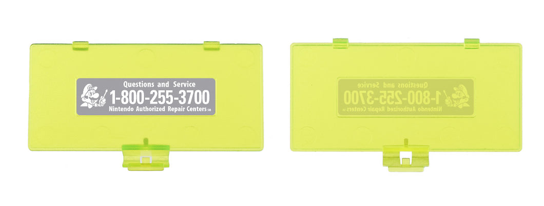 GameBoy Pocket Battery Lid [Extreme Green]