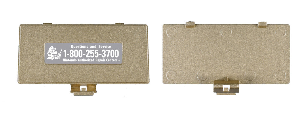 GameBoy Pocket Battery Lid [Gold]