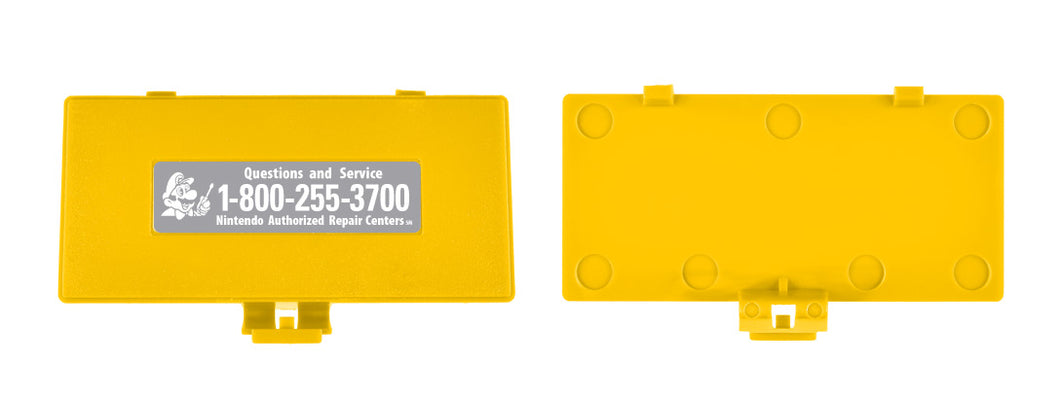 GameBoy Pocket Battery Lid [Yellow]