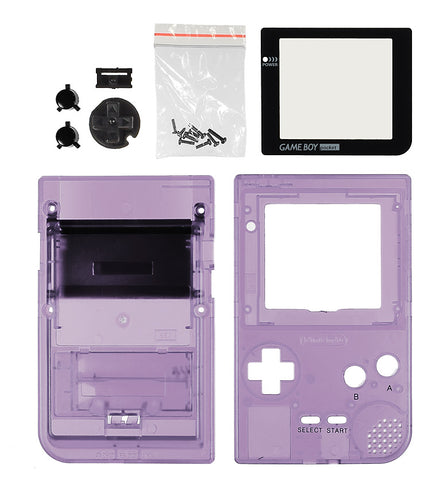 GameBoy Pocket System Shell [Atomic Purple]