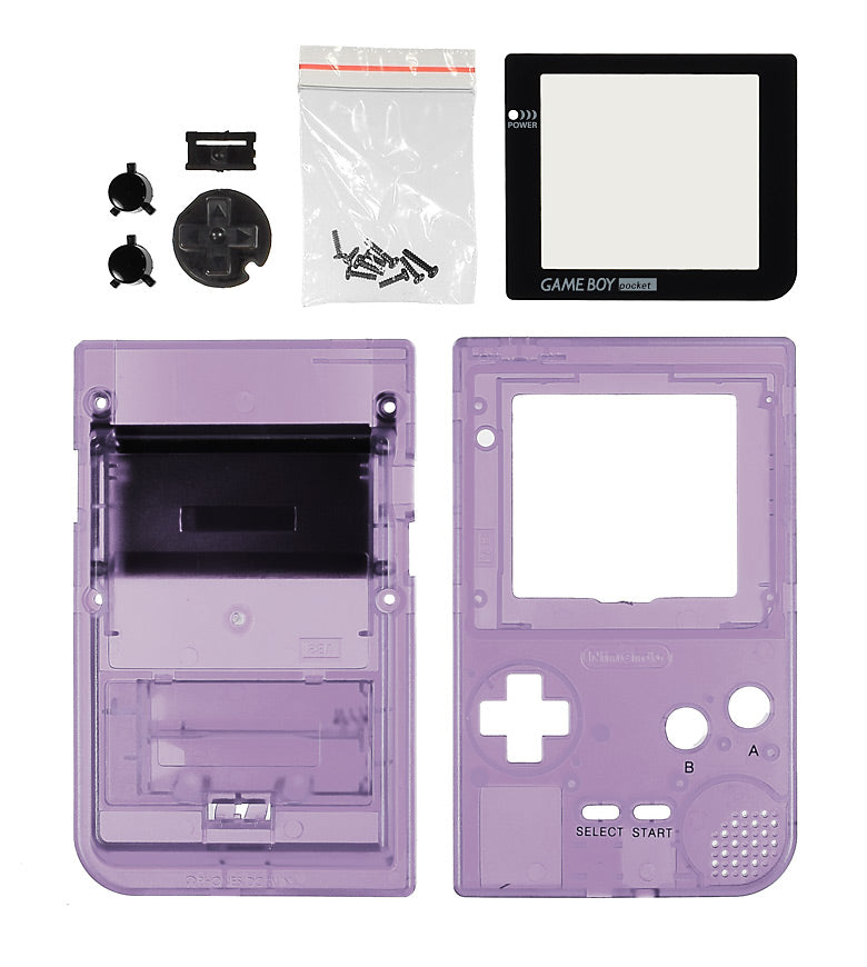 GameBoy Pocket System Shell [Atomic Purple]