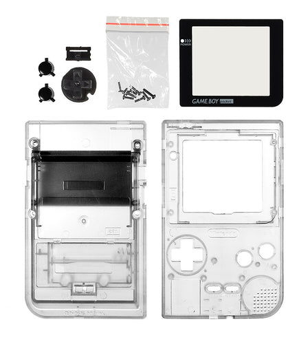GameBoy Pocket System Shell [Clear]