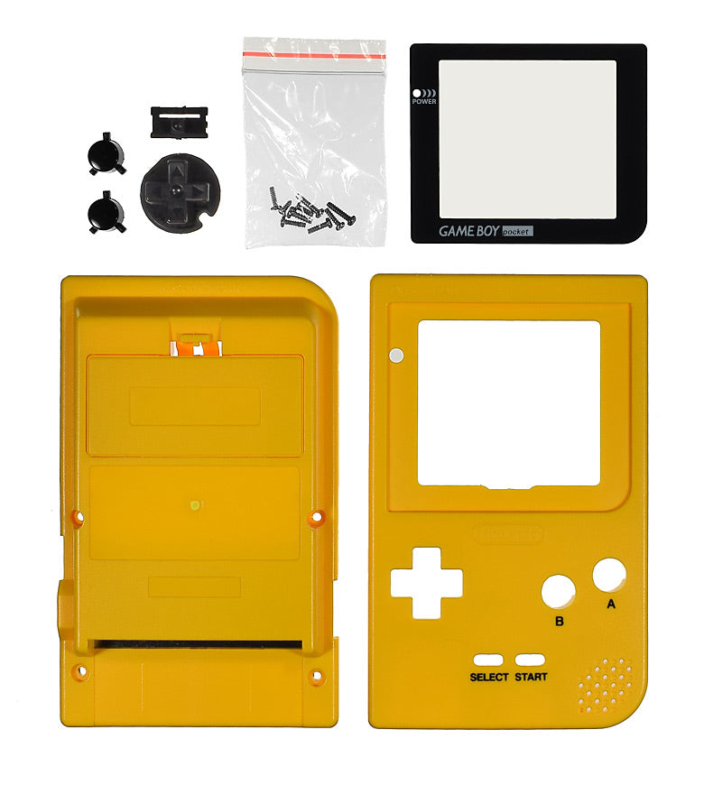 GameBoy Pocket System Shell [Yellow]