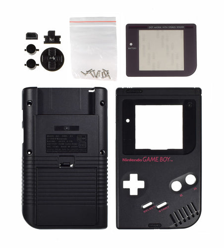 GameBoy Play it Loud System Shell [Deep Black]