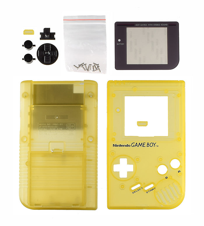 GameBoy Play it Loud System Shell [Glow in the Dark, Yellow]