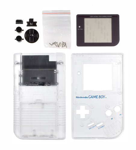GameBoy Play it Loud System Shell [High Tech Transparent]