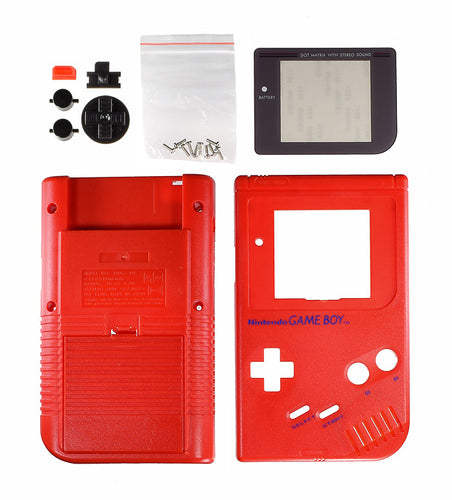 GameBoy Play it Loud System Shell [Radiant Red]