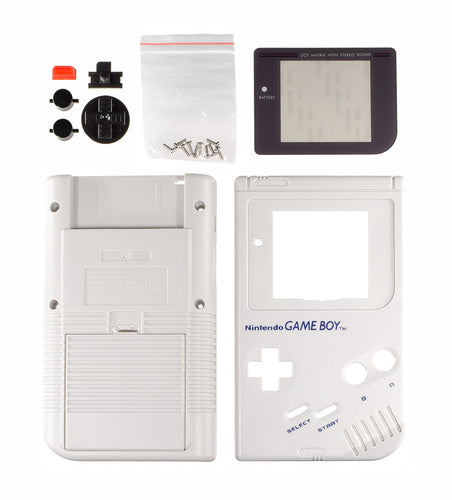 GameBoy Play it Loud System Shell [Traditional White]