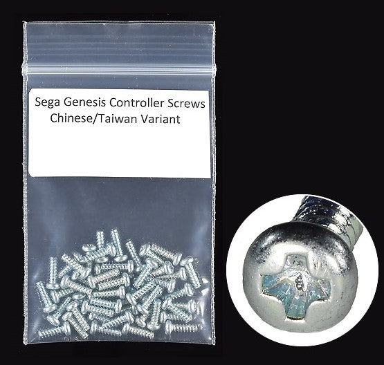 Sega Genesis Controller Screws [Chinese/Taiwanese] Variant