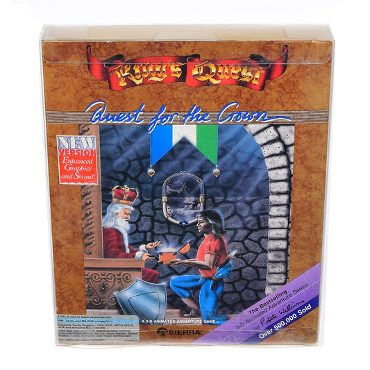King's Quest: Quest for the Crown Game Box Protector [183x32x229mm]