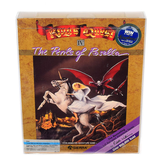 King's Quest IV: The Perils of Rosella Game Box Protector [183x32x229mm]