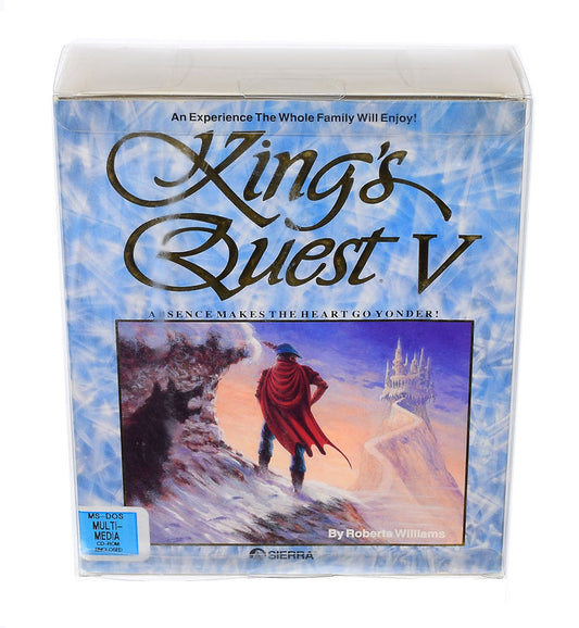 King's Quest V: Absence Makes the Heart Go Yonder! Game Box Protector [183x58x228mm]