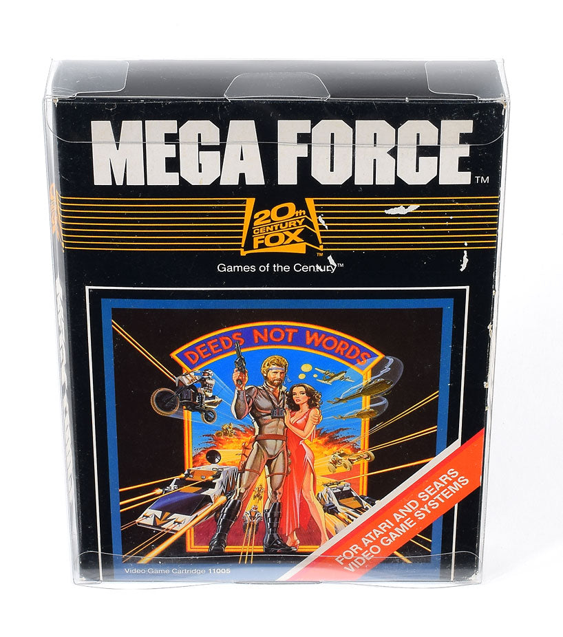 Mega Force Released on Atari 2600 Game Box Protector [146x29x194mm]