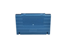 Load image into Gallery viewer, Super Nintendo [SNES] Game Cartridge Shell [Non FX] [Metallic Blue] [No Logo]