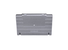 Load image into Gallery viewer, Super Nintendo [SNES] Game Cartridge Shell [Non FX] [Metallic Silver] [With Logo]