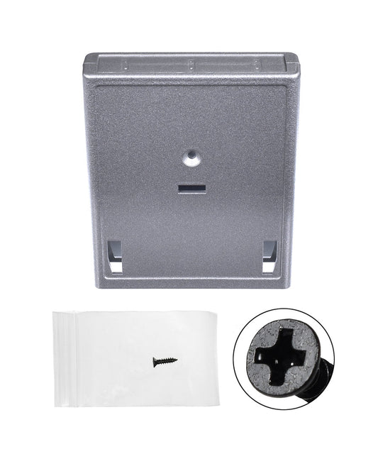 Game Cartridge Shell [Metallic Silver] for Atari 7800