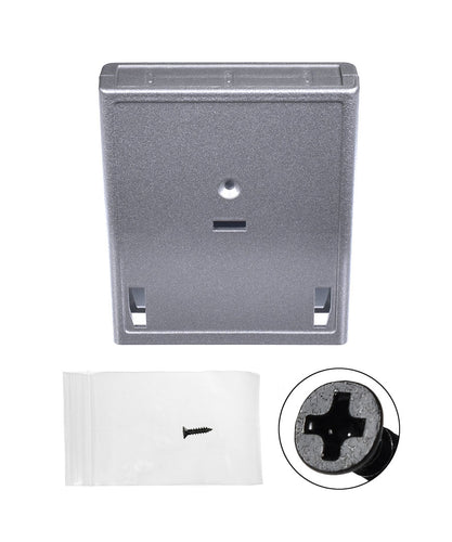 Game Cartridge Shell [Metallic Silver] for Atari 7800