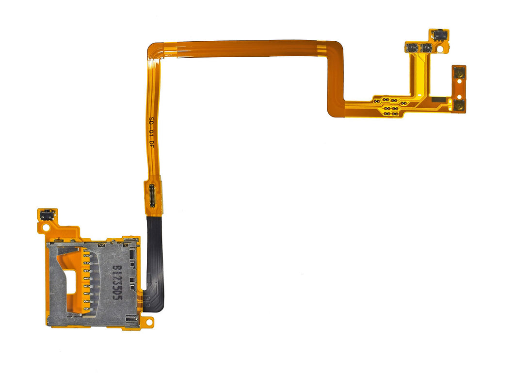 Nintendo Dsi Memory Card Slot + Shoulder and Volume Flex
