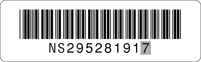 Nintendo 64 Console Serial Label [Australian Pokémon Console Variant]