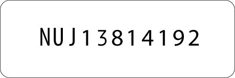 Nintendo 64 Console Serial Label [Japanese Variant]