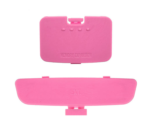 Nintendo 64 [N64] Expansion Port Lid [Cover] Solid Pink